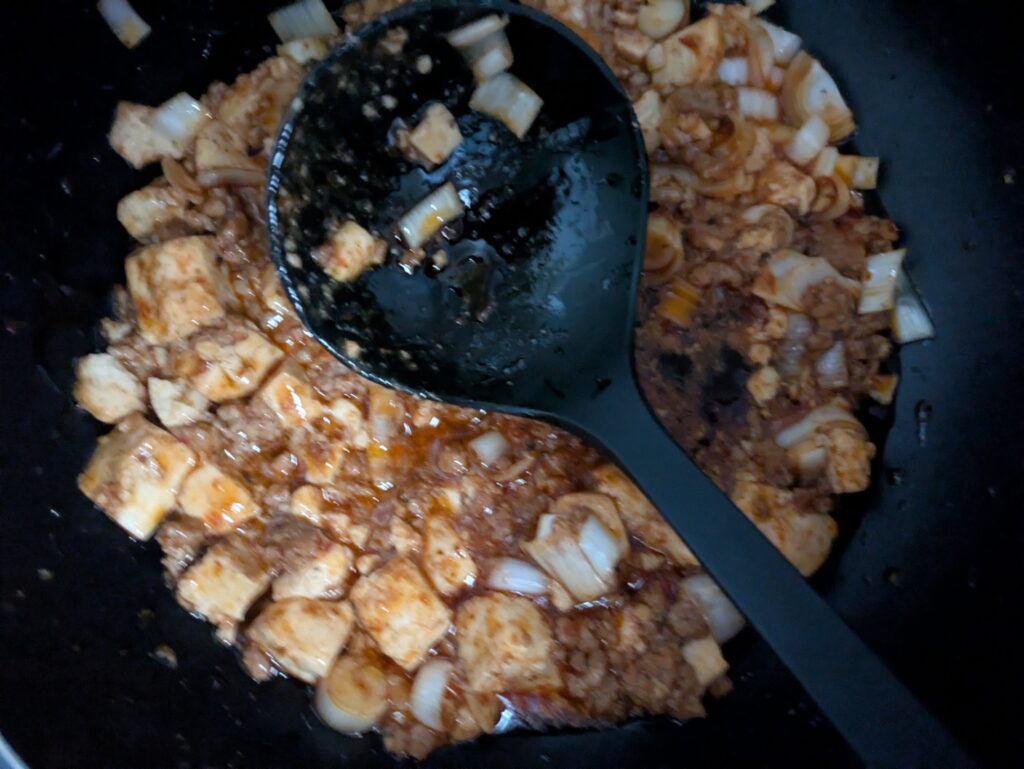 Cook Do 麻婆豆腐 実食画像